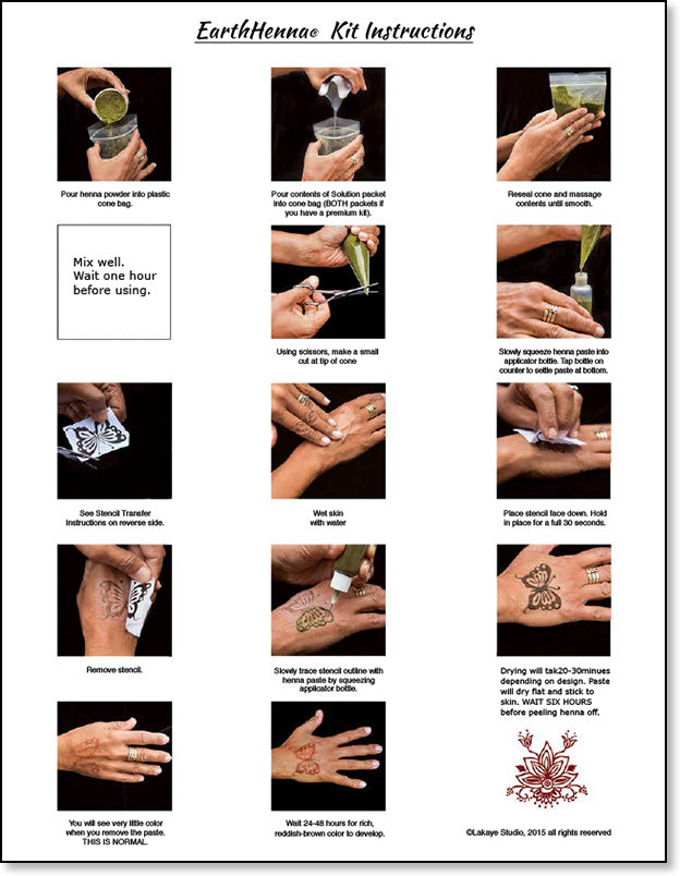 Earth Henna Premium Kit