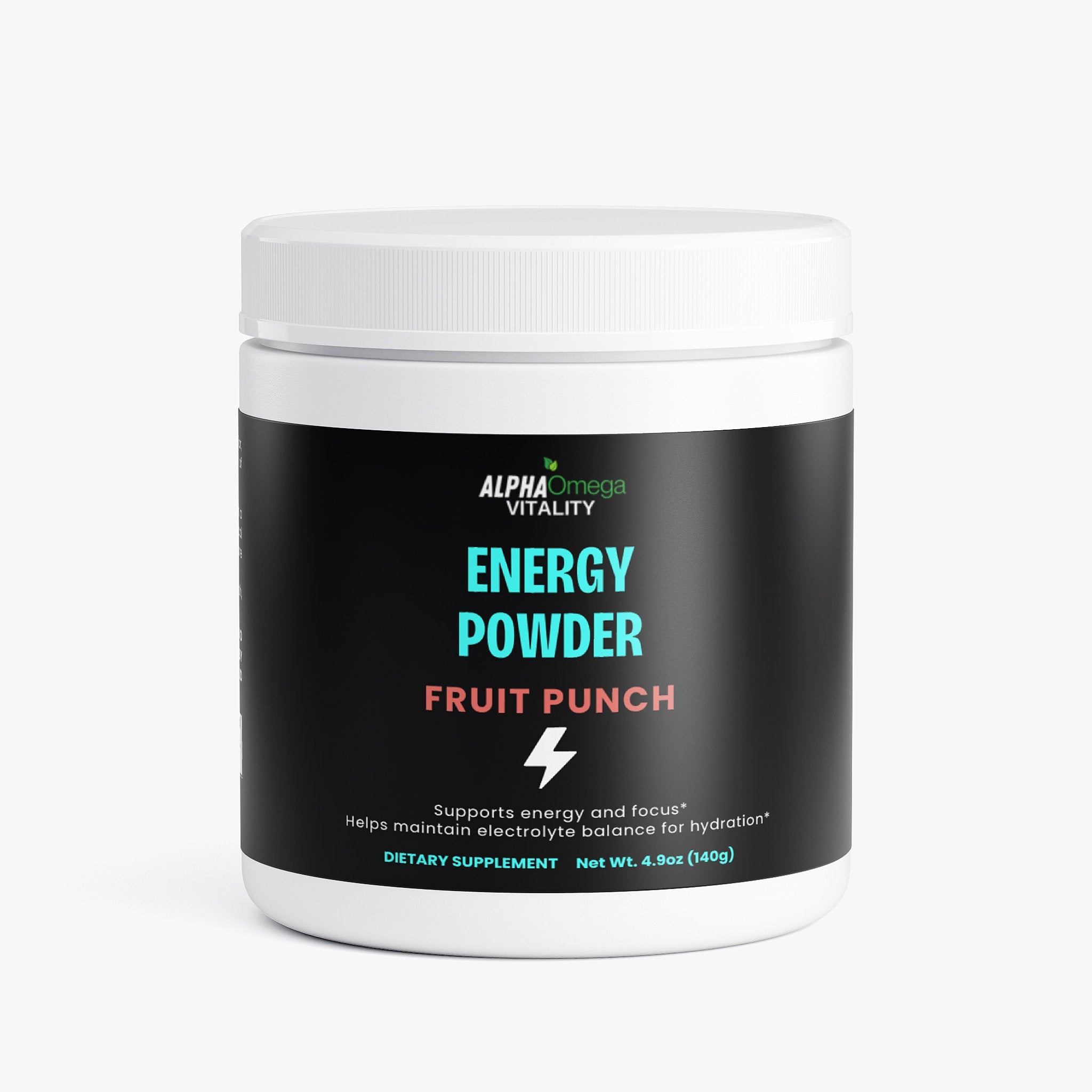 Energy Boost Drink Powder - Fruit Punch