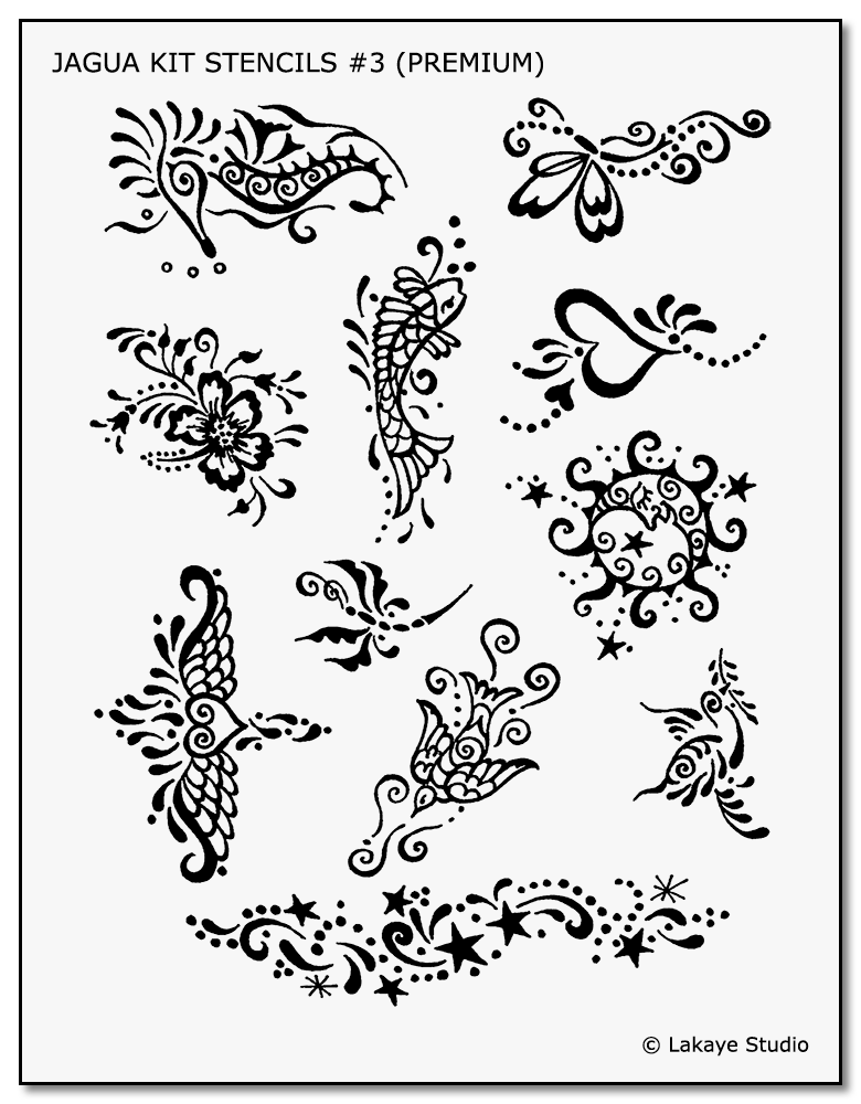 download our free temporary tattoo stencils