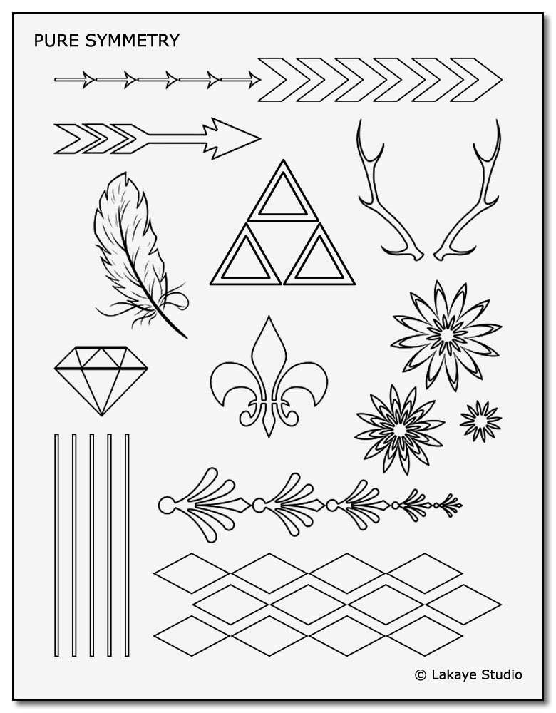 Stencils Tiny Tattoo Designs Ready-to-use Easy-to-apply, Minimalist, Small  Body Art, Miniature, Cute Simple, Handpoke and Stick & Poke - Etsy