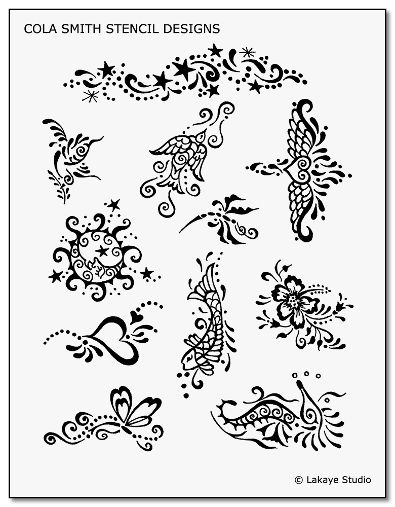 Tattoo Transferpaper - Artist Grade Stencils - Jagua Henna